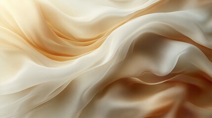 Obraz premium Elegant White to Beige Gradient Background for Versatile Design Applications