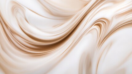 Obraz premium Elegant Silk Waves: A Serene Neutral Backdrop