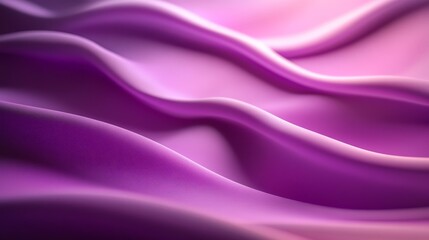 Obraz premium Mesmerizing Waves of Plum Velvet