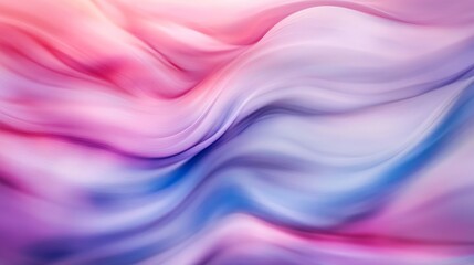 Obraz premium Ethereal Silky Waves of Vibrant Pink and Purple Hues