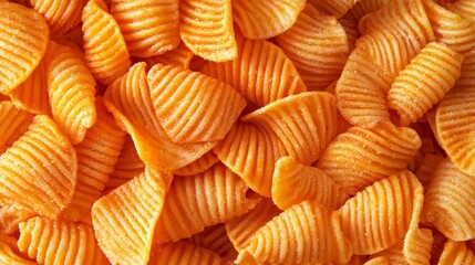 Fototapeta premium spicy macaroni chips