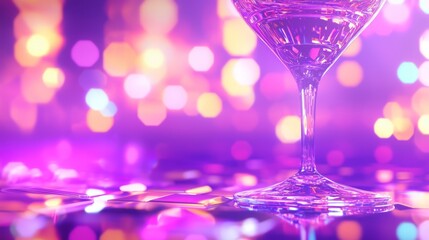 Elegantly Glamorous Online Casino Cocktail Reception Background
