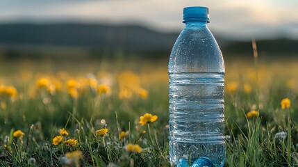 Pollution reduction icon featuring a recycling symbol