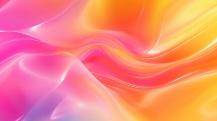 Obraz premium Vibrant, abstract blend of colors with a wavy pattern