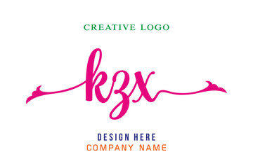 KZX  lettering logo is simple, easy to understand and authoritative