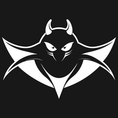 savage-stingray-mascot-logo-silhouette