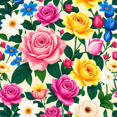 seamless floral pattern