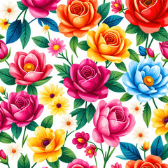seamless floral pattern