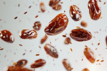 Fototapeta premium Freshly arranged dessert with sweet and indulgent treats, perfect for special occasions or everyday enjoyment