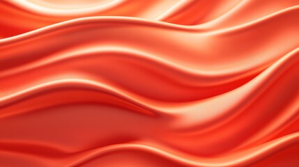 Obraz premium Vibrant Crimson Waves: A Mesmerizing Abstract Fabric Texture