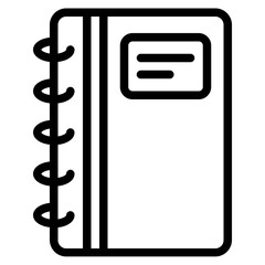 Notebook Freelancer icon vector illustration 