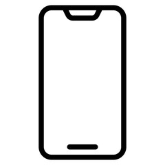 Smartphone Freelancer icon vector illustration 