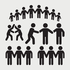 Group of people icon vector illustration