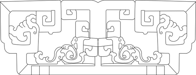 Drawings, sketches, vector illustrations, silhouettes, designs, ornaments, classic vintage abstract, modern ethnic carvings