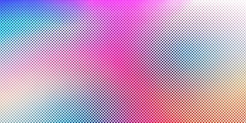 Gradient grain texture background, colorful halftone gradient background, gradient banner