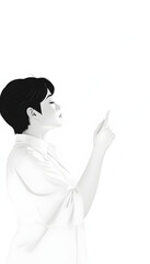 i love you isolated with white highlights, png