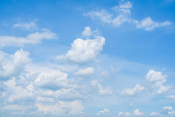 Blue sky and clouds for background