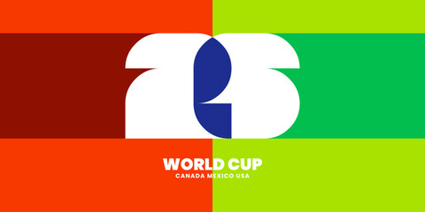 World cup 2026 background Illustration