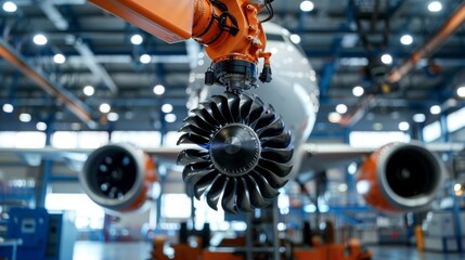 Autonomous robot ensuring the airworthiness of an aircraft