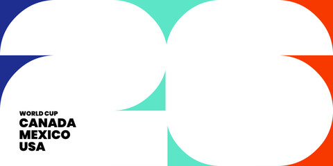 World cup 2026 background Illustration