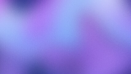 Purple and blue distorted hues on a blue gradient background, featuring a grainy noise texture effect, ideal for web banners or poster designs with a textured aesthetic.