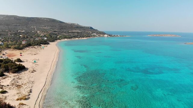 Panagia beach of Elafonisos island, Greece