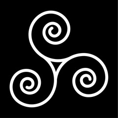 Keltisches Symol Triskele