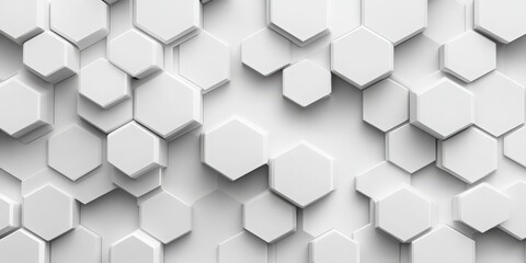 Fototapeta premium hexagon shape as wall background 