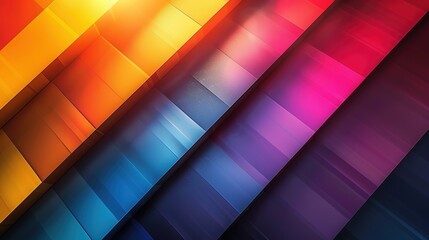 Obraz premium Minimalist Design on Rainbow Background - a captivating and vibrant visual. The minimalist style on the colorful rainbow backdrop creates an enchanting and lively scene.