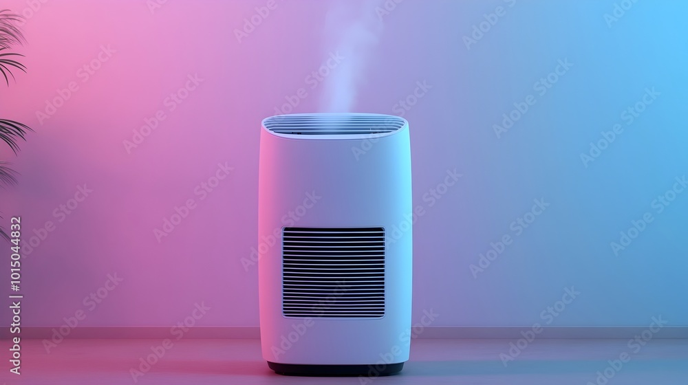 Poster compact and portable air conditioner designed for efficient cooling and temperature control in homes