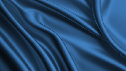 Fototapeta premium blue texture background 4k, cloth luxury