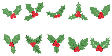 Christmas Holly Berries Element © Gishella