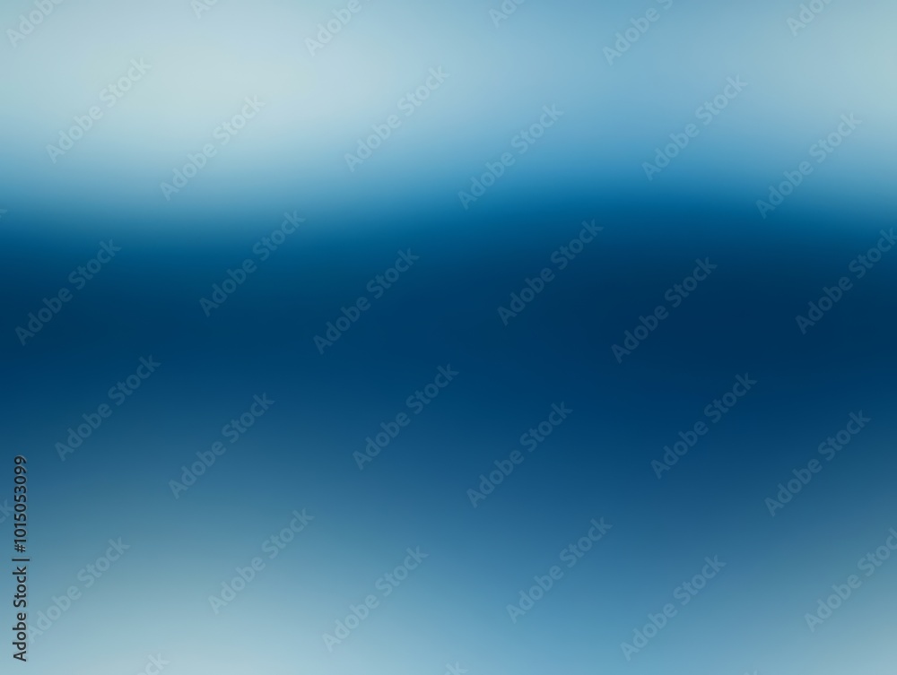 Aufkleber serene abstract blue gradient background with soft textured minimalist design