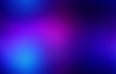 Vibrant Neon Gradient Abstract Background with Blurry Lights and Cosmic Atmosphere