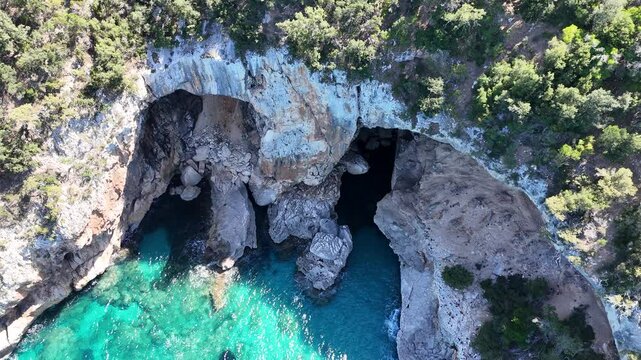 Sardynia dron scenic beauty