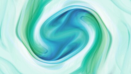 Abstract background blue green cyan color ink smoke, abstract blue background with waves