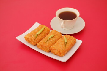 Risoles are a type of snack, typically filled with a mixture of vegetables