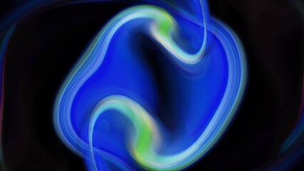 Abstract blue colour smooth silky liquid background, abstract background with smoke