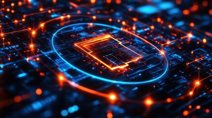 Cybersecurity paradigm Fortress-like firewall transforming into adaptive aI-driven defense system