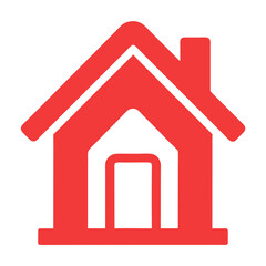home icon with Transparent Background Clipart