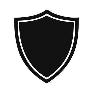 recommend clip art: Security shield icon or silhouette