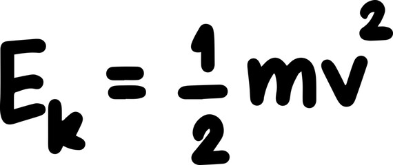 Physics work and energy formulas