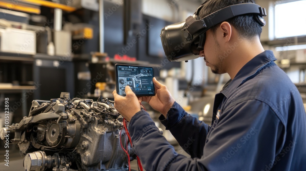 Poster ar tools for mechanics and technicians: augmented reality software providing real-time insights for 
