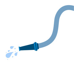 water hose icon vector illustration