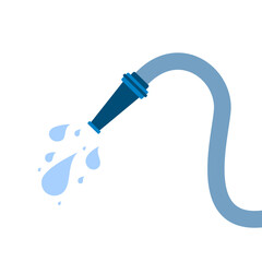 water hose icon vector illustration