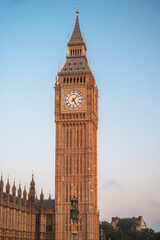Obraz premium Big Ben, London, England, United Kingdom.VErtical shot