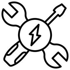 Electrical Service Icon