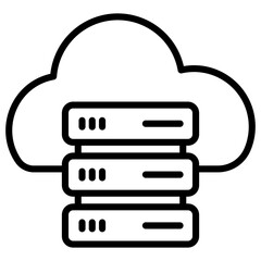 Cloud Data Icon