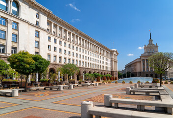 Obraz premium Largo square in Sofia