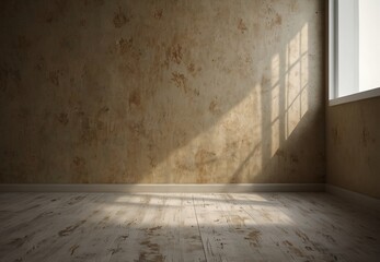 Wall interior background studio and background